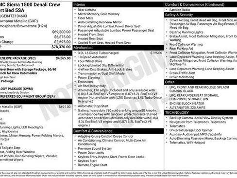 New 2026 GMC Sierra 1500 Denali w/ Denali Reserve Package image 4