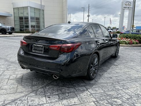 Certified 2023 INFINITI Q50 Red Sport 400 w/ Black Opal Edition RWD image 7