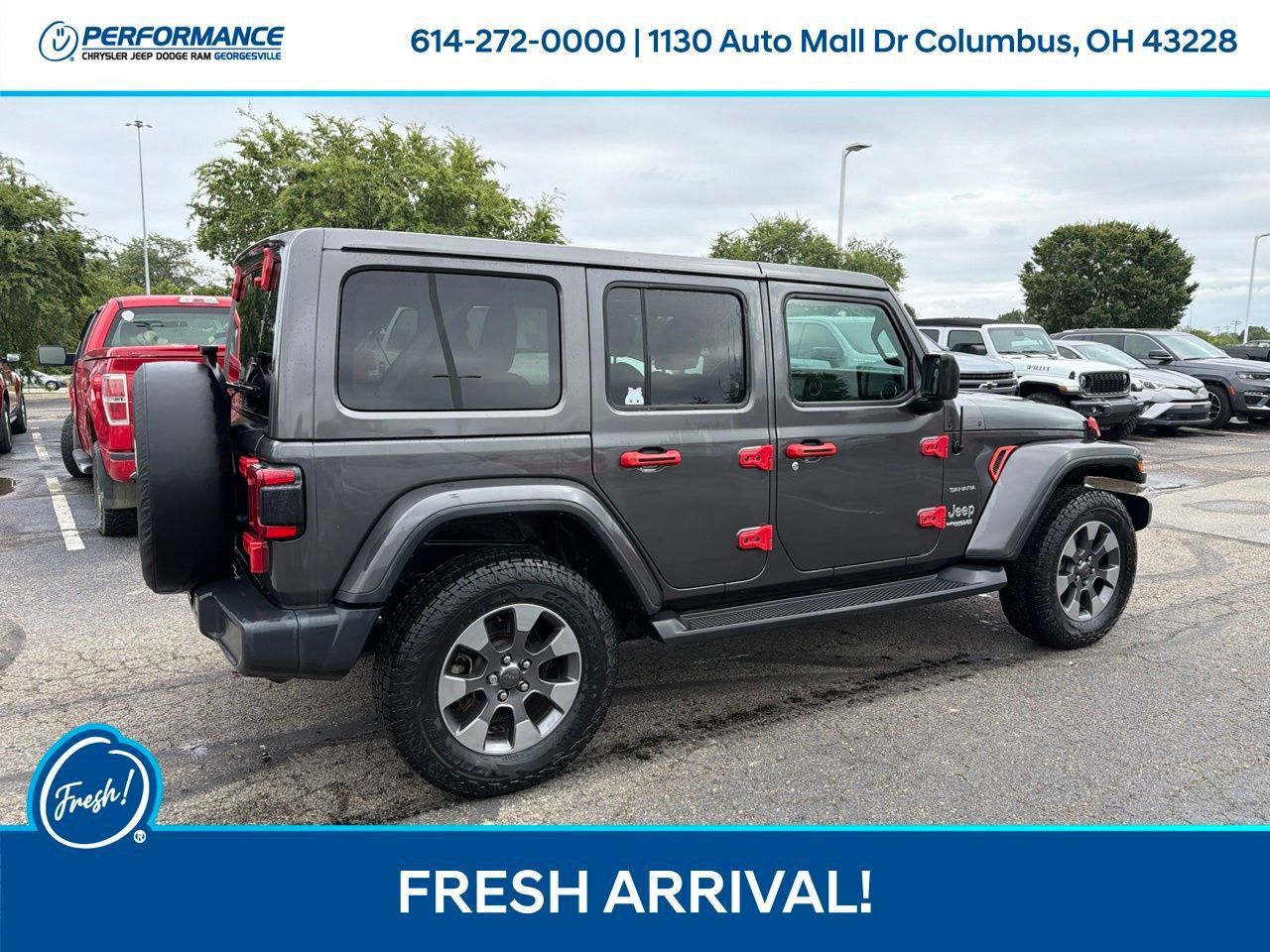 Used 2020 Jeep Wrangler Unlimited Sahara AWD/4WD image 10