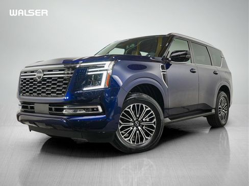 Used 2025 Nissan Armada SL w/ Captain's Chari Seat Package AWD/4WD image 1