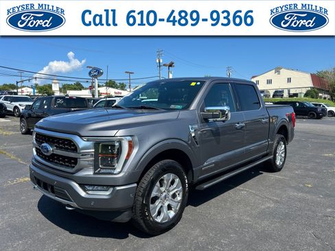 Certified 2021 Ford F150 Platinum w/ Equipment Group 701A High AWD/4WD image 1