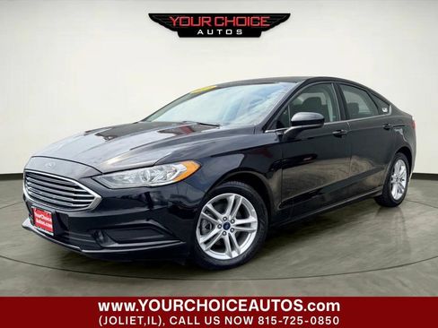 Used 2018 Ford Fusion SE w/ Fusion SE Technology Package FWD image 1