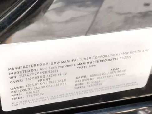 Used 2022 BMW X6 xDrive40i AWD/4WD image 15
