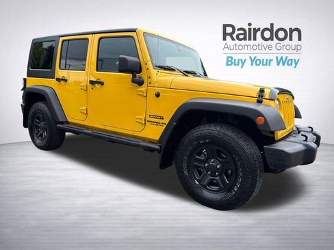 Used 2015 Jeep Wrangler Unlimited Sport w/ Connectivity Group AWD/4WD image 1