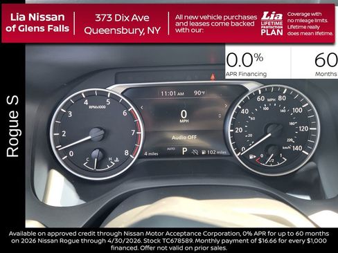 New 2026 Nissan Rogue S AWD/4WD image 19