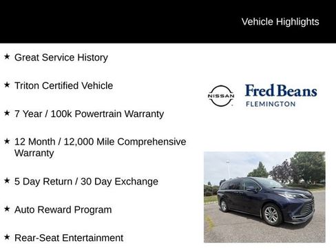 Used 2023 Toyota Sienna Limited AWD/4WD image 5