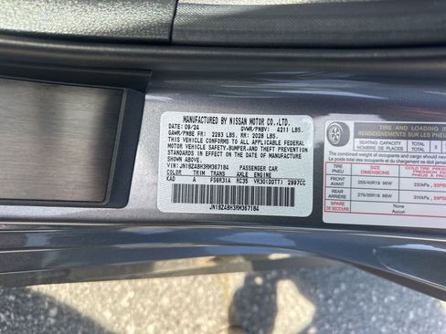 Used 2024 Nissan Z Performance w/ Floor Mat Package image 33