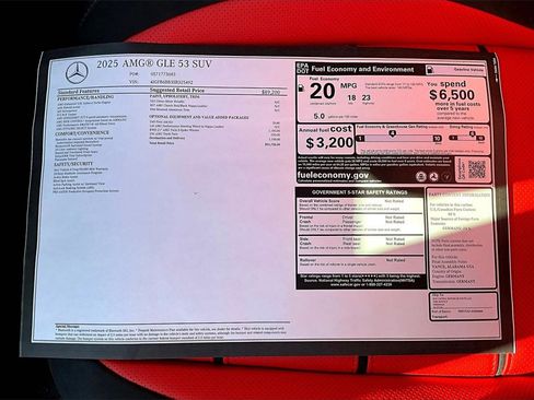 New 2025 Mercedes-Benz GLE 53 AMG 4MATIC image 14