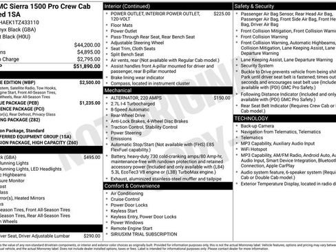 New 2026 GMC Sierra 1500 Pro w/ Graphite Edition RWD image 6