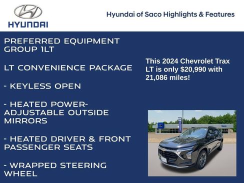 Used 2024 Chevrolet Trax LT w/ Driver Confidence Package image 4