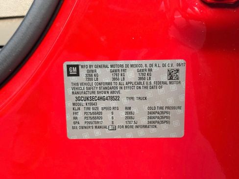Used 2017 Chevrolet Silverado 1500 LTZ w/ Sport Package AWD/4WD image 49