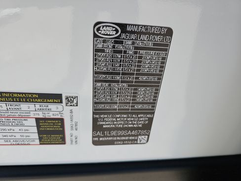 New 2025 Land Rover Range Rover Sport Dynamic SE image 37