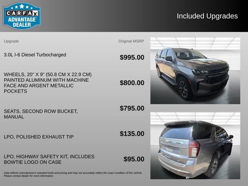 Used 2021 Chevrolet Tahoe LT AWD/4WD image 3