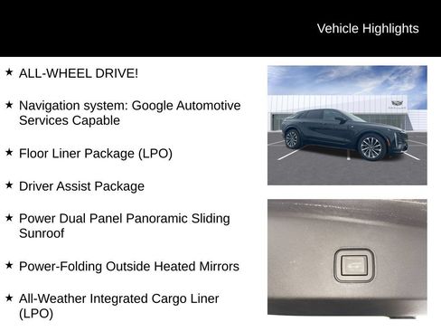 Used 2024 Cadillac Lyriq Sport w/ LPO, Floor Liner Package AWD/4WD image 10