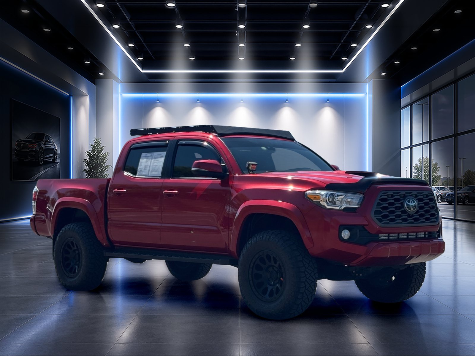Used 2020 Toyota Tacoma TRD Sport w/ Technology Package RWD image 2