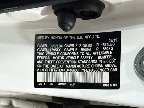 Used 2019 Honda Civic LX image 28