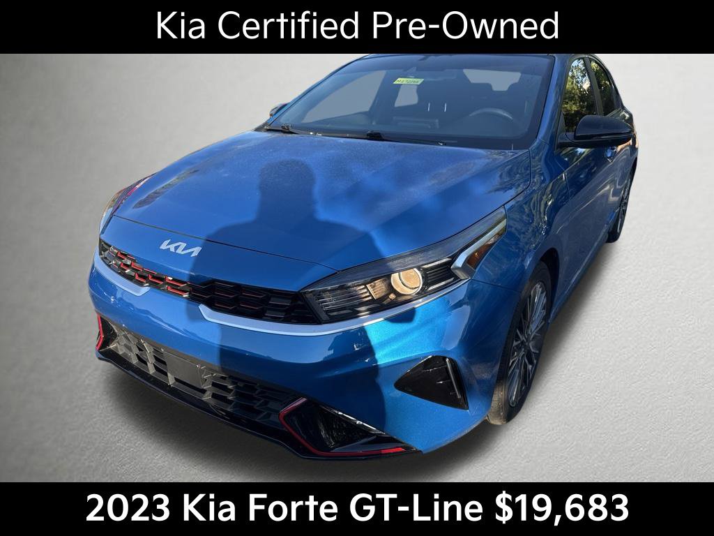 Certified 2023 Kia Forte GT-Line w/ GT-Line Premium Package FWD image 8