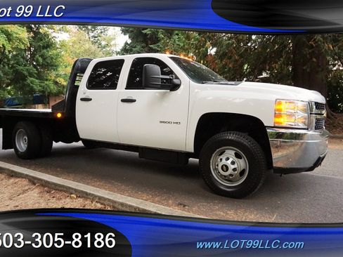 Used 2013 Chevrolet Silverado 3500 W/T w/ Snow Plow Prep Package image 7