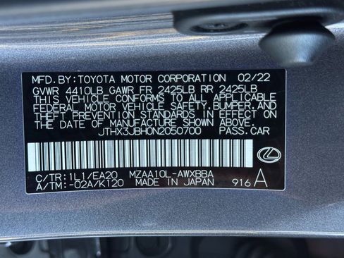 Used 2022 Lexus UX 200 image 44