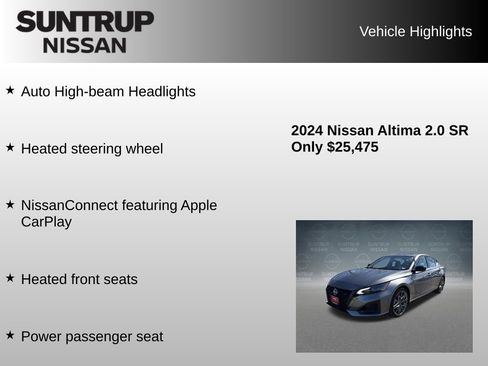 Used 2024 Nissan Altima 2.0 SR image 16