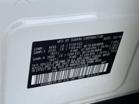 Used 2018 Subaru Outback 2.5i Limited image 35