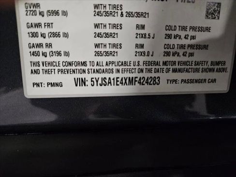 Used 2021 Tesla Model S Performance image 25