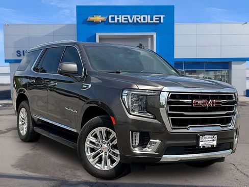 Used 2021 GMC Yukon SLT w/ SLT Luxury Package AWD/4WD image 10