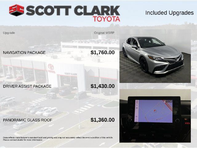 Used 2021 Toyota Camry XSE w/ Navigation Package FWD image 8