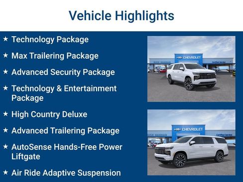 New 2026 Chevrolet Suburban High Country image 3