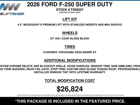 Used 2026 Ford F250 King Ranch AWD/4WD image 2