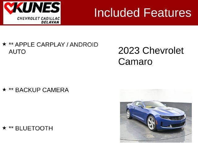 Used 2023 Chevrolet Camaro LT w/ RS Package RWD image 3