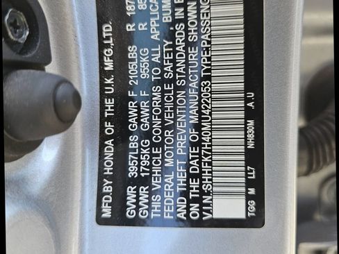 Used 2021 Honda Civic Sport image 28