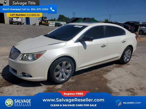 Used 2011 Buick LaCrosse CXS w/ Driver Confidence Package FWD image 1