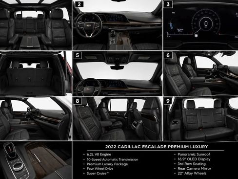 Used 2021 Cadillac Escalade ESV Premium Luxury Platinum AWD/4WD image 19
