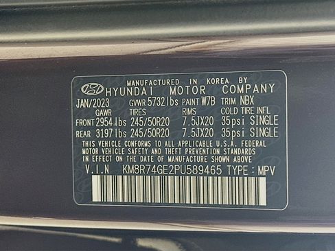 Used 2023 Hyundai Palisade Calligraphy w/ Cargo Package FWD image 35