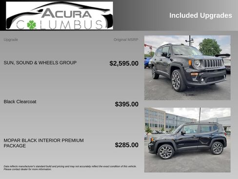 Used 2022 Jeep Renegade Limited w/ Sun, Sound & Wheels Group AWD/4WD image 6