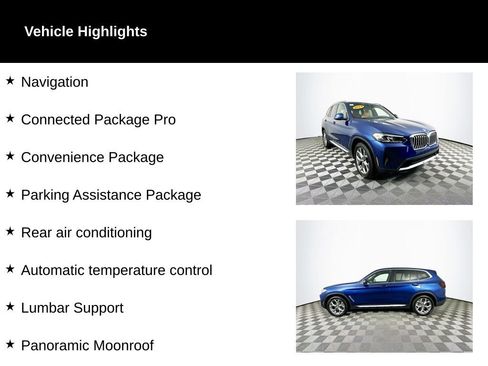 Used 2024 BMW X3 xDrive30i w/ Convenience Package image 2