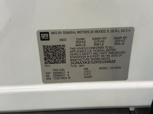 Certified 2024 Chevrolet Equinox LT image 31