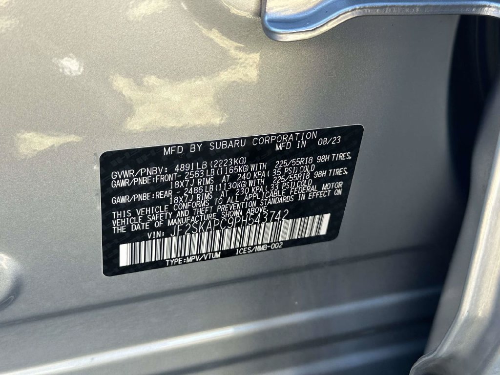 Certified 2023 Subaru Forester Limited AWD/4WD image 35