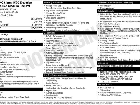 Certified 2023 GMC Sierra 1500 Elevation image 3