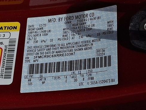 Used 2024 Ford Bronco Sport Outer Banks AWD/4WD image 27