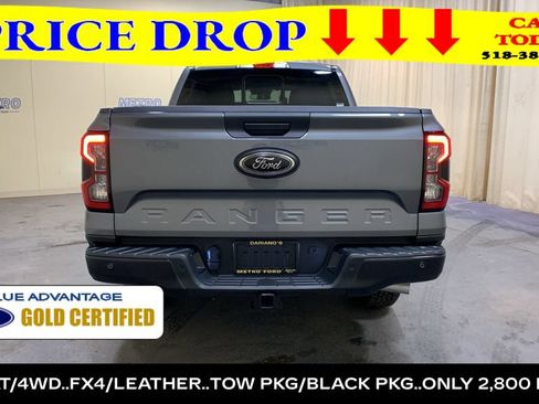 Certified 2025 Ford Ranger Lariat w/ FX4 Off-Road Package AWD/4WD image 4