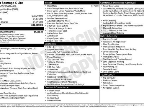 Used 2025 Kia Sportage X-Line w/ Premium Package image 35