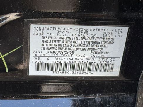 Used 2025 Nissan Sentra SV FWD image 27