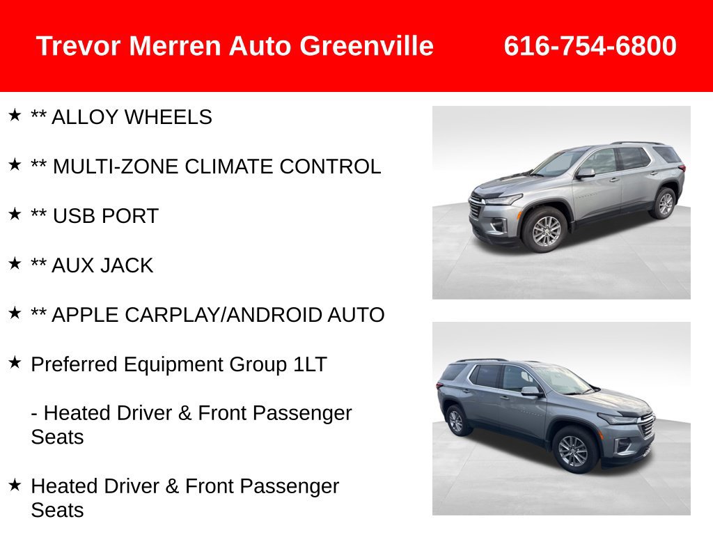 Used 2023 Chevrolet Traverse LT AWD/4WD image 13