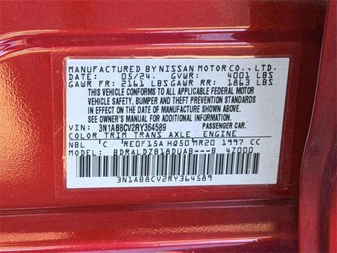 Used 2024 Nissan Sentra SV w/ SV Premium Package image 26