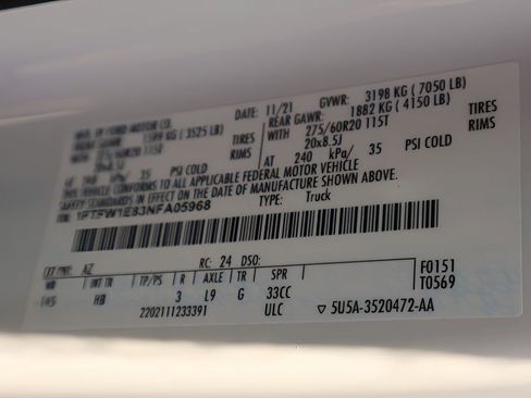 Used 2022 Ford F150 Lariat w/ Max Trailer Tow Package AWD/4WD image 29