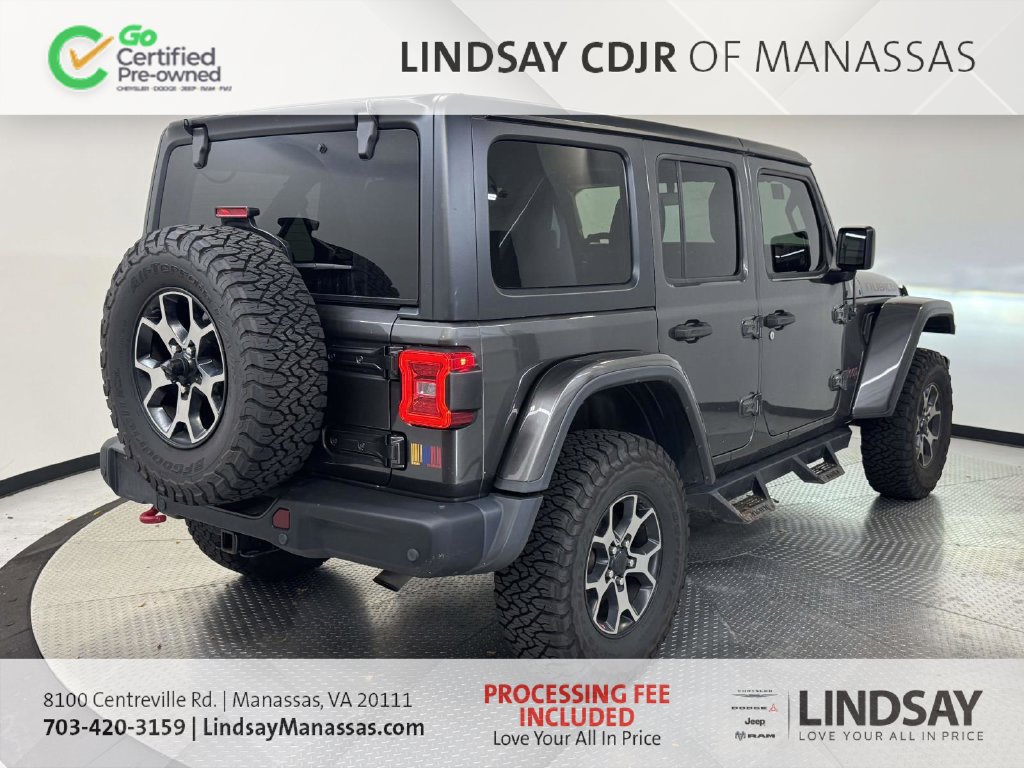 Certified 2019 Jeep Wrangler Unlimited Rubicon w/ Dual Top Group AWD/4WD image 9