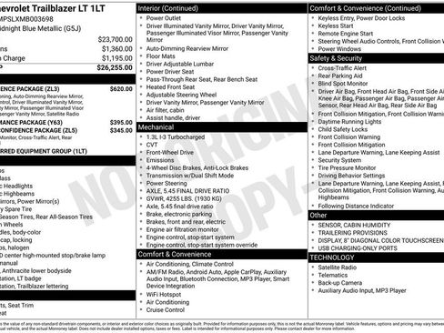 Used 2021 Chevrolet TrailBlazer LT w/ Convenience Package image 33