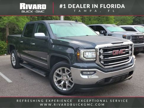 Used 2017 GMC Sierra 1500 SLT w/ SLT Premium Package RWD image 1